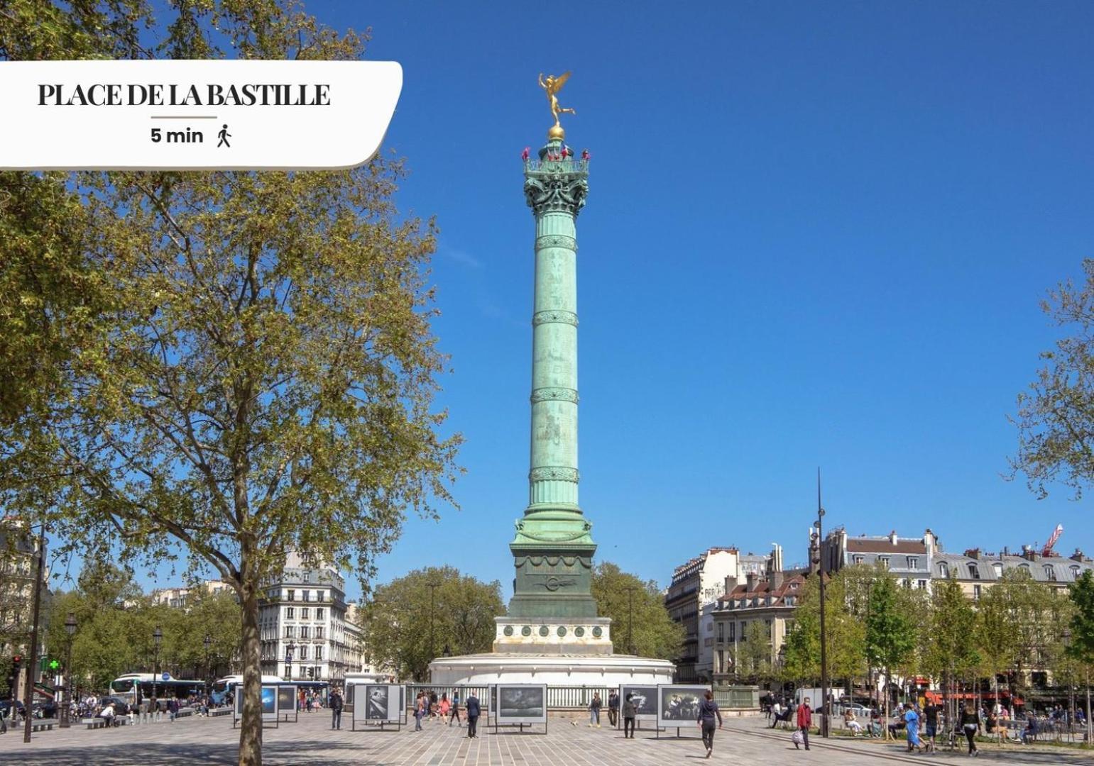 Bluestay 114 : Superbe Appartement A Bastille París Exterior foto